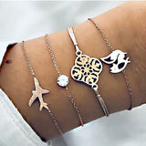 Vintage Rope Chain Bracelet for Women